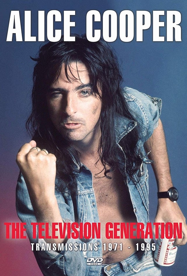 Alice Cooper The Television Generation DVD Free shipping over £20