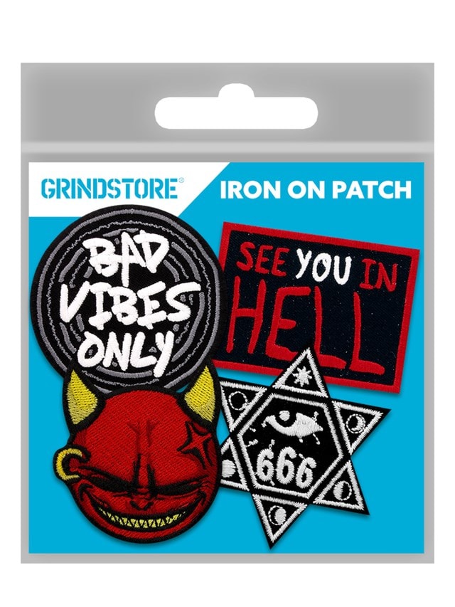 Hell Iron On Patch Pack - 1