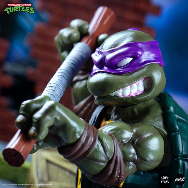Donatello Teenage Mutant Ninja Turtles Mondo Soft Vinyl Figure - 12