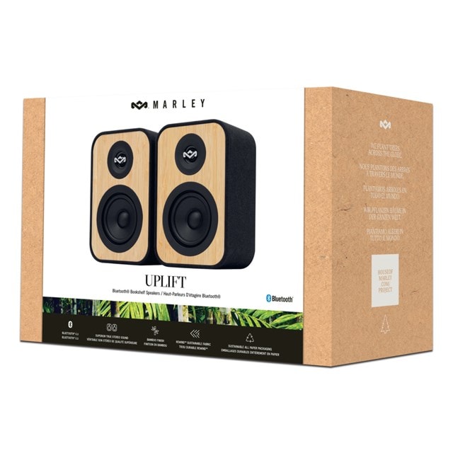 House Of Marley Uplift Bluetooth Bookshelf Speakers - 8