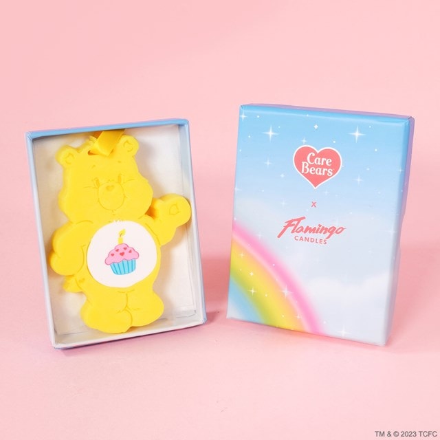 Cute Cupcake Birthday Bear Scent Shape Care Bears x Flamingo Candle - 1