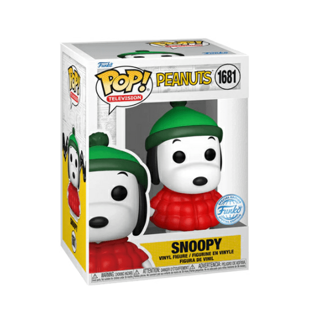 Snoopy In Puffer Jacket With Chance Of Chase 1681 Peanuts Funko Pop Vinyl - 2