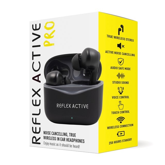 Reflex Audio 200 Pro Black True Wireless Bluetooth Earphones - 5
