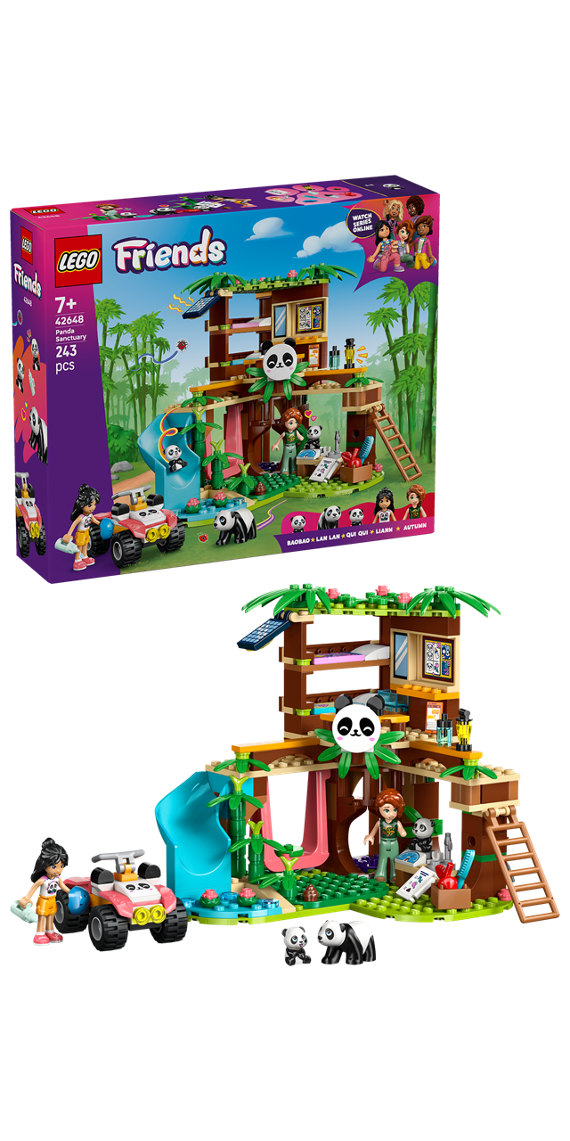 Panda Sanctuary Animal Care LEGO Friends - 8