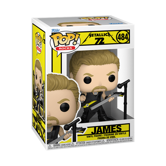 James 72 Seasons 484 Metallica Funko Pop Vinyl - 2