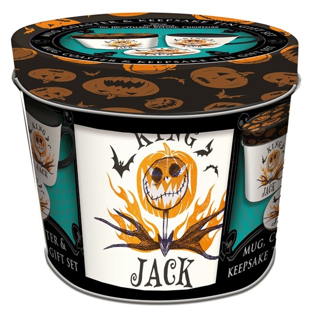 King Jack Nightmare Before Christmas Mug & Coaster In Tin - 1