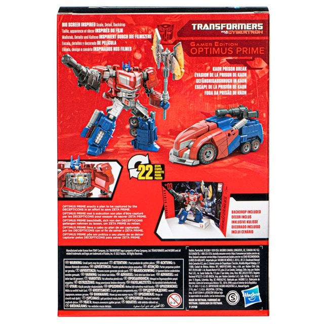 Optimus Prime Transformers Cybertron Studio Series Action Figure - 11