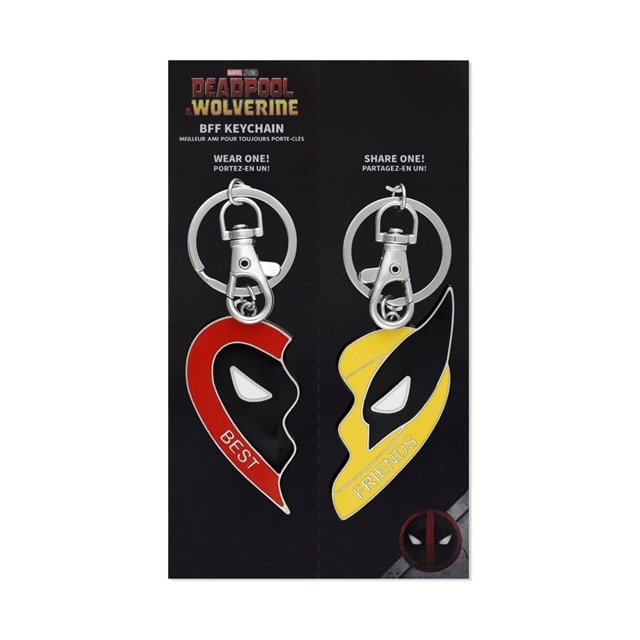 Deadpool Wolverine BFF Keychain - 2