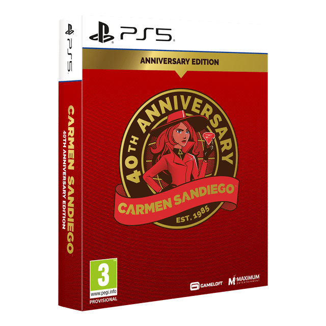 Carmen Sandiego 40th Anniversary Edition (PS5) - 2