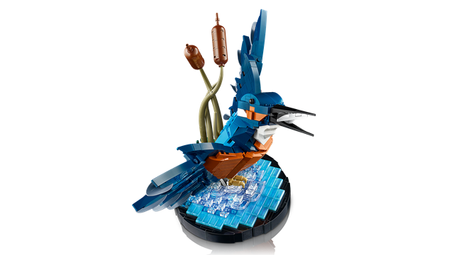 Kingfisher Bird Icons LEGO - 3