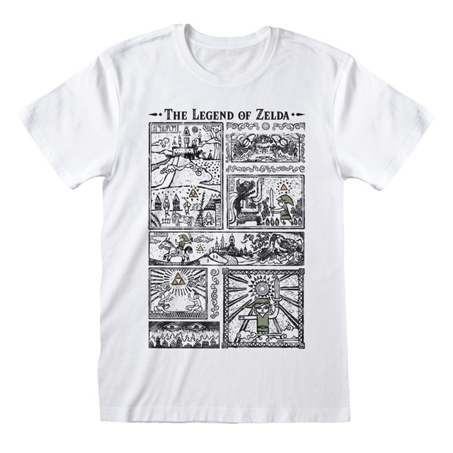 Drawings Legend Of Zelda Tee (Extra Large) - 1