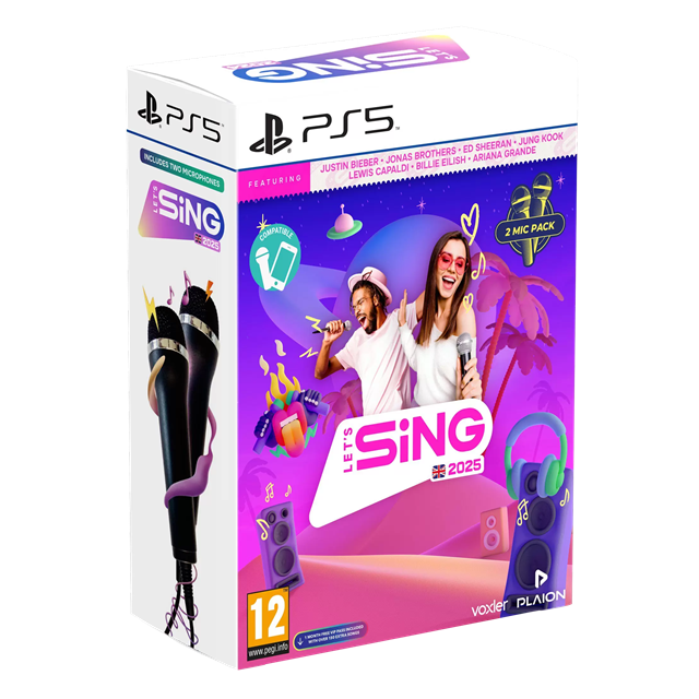 Let's Sing 2025 (+ 2 Mics) (PS5) - 1