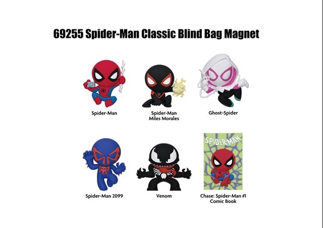 Spider-Man Classic Series 2 3D Foam Magnets Blind Bag - 2
