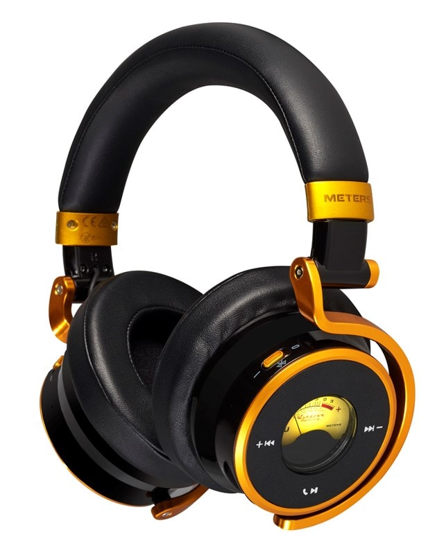 Meters M-OV-1-B Connect Editions Black/Gold Bluetooth Headphones (Limited Edition) - 5
