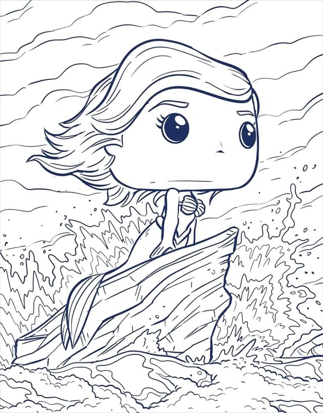 Disney Princess: The Official Funko POP! Coloring Book - 3