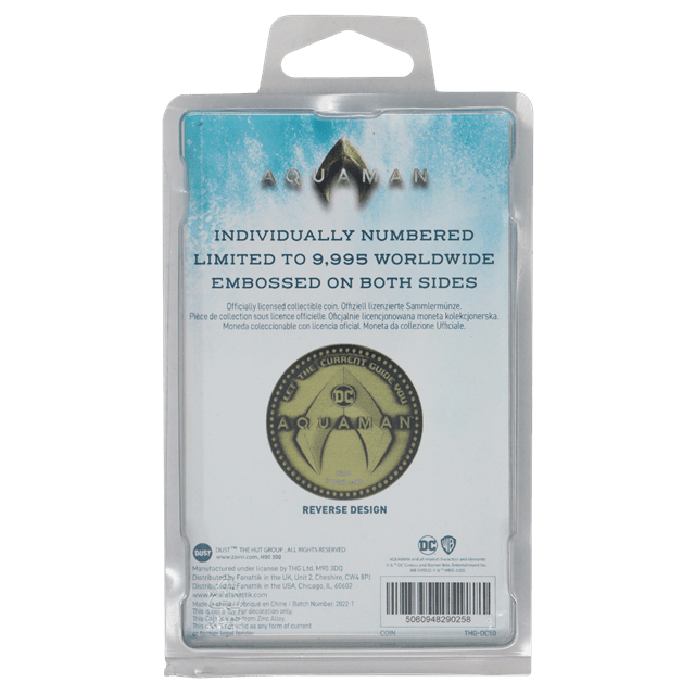 Aquaman Limited Edition Coin - 4