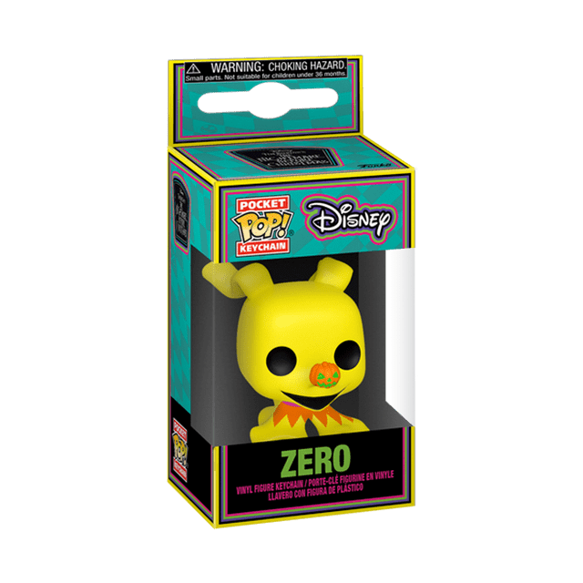 Blacklight Zero Nightmare Before Christmas Pop Vinyl Keychain - 2