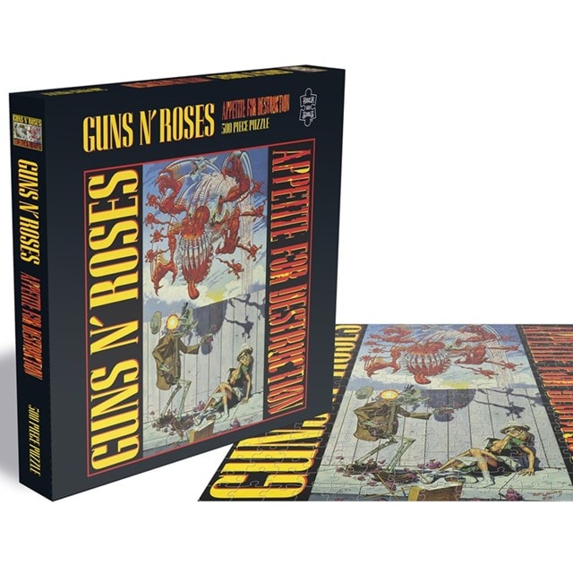 Guns N Roses - Appetite For Destruction 1: 500 Piece Jigsaw Puzzle - 1