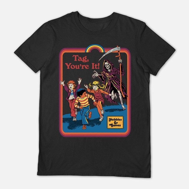 Steven Rhodes: Tag You're It Tee (Large) - 1