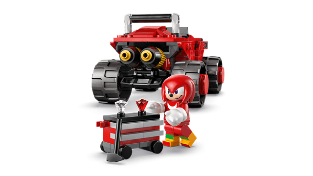 Silver's Car Vs. Knuckles' Monster Truck Sonic the Hedgehog LEGO - 6