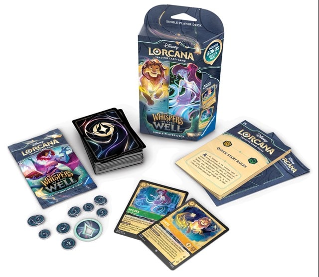 Starter Deck Whispers In The Well Disney Lorcana Trading Cards Assortment | HMV Store Starter Deck Whispers In The Well Disney Lorcana Trading Cards Assortment | HMV Store