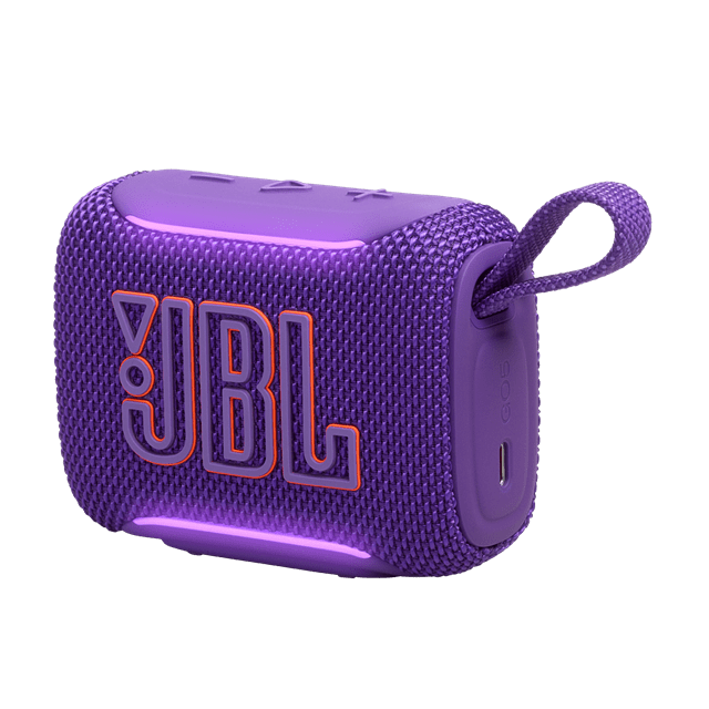 JBL Go 5 Purple Bluetooth Speaker - 3