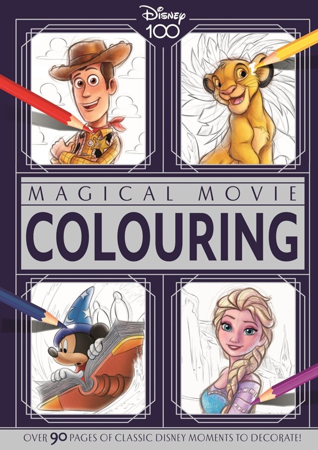 100 Years Of Disney Colouring Book - 1
