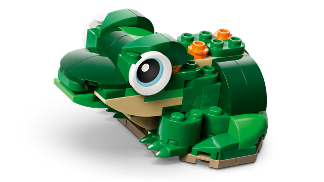 Turtle With A Water Lily Flower LEGO Creator 3-in-1 - 4