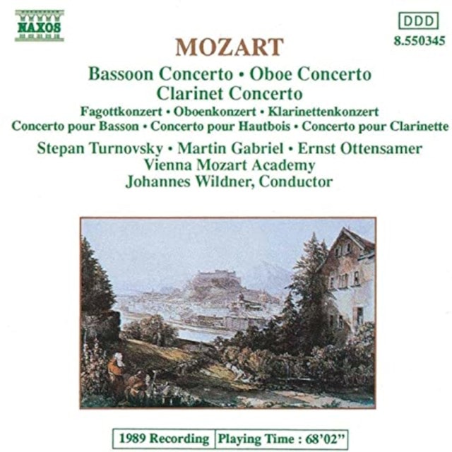 Mozart: Bassoon Concerto/Oboe Concerto/Clarinet Concerto - 1