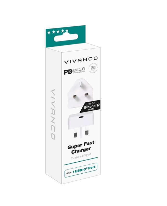 Vivanco PD 3.0 Fast Charge USB-C Charger - 1