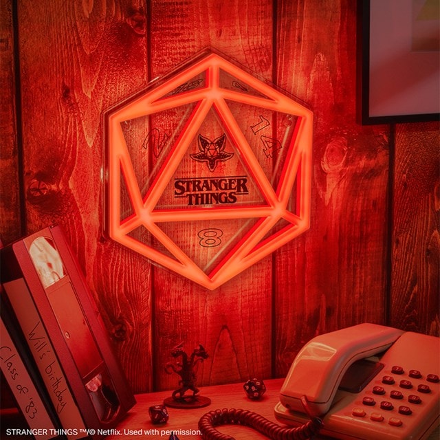 Stranger Things 5 Wall Mountable LED Neon Light - 3