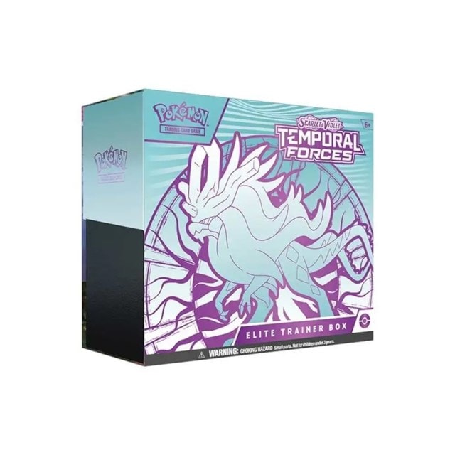 Temporal Forces Walking Wake/Iron Leaves Elite Trainer Box Scarlet & Violet Pokemon Trading Cards - 1