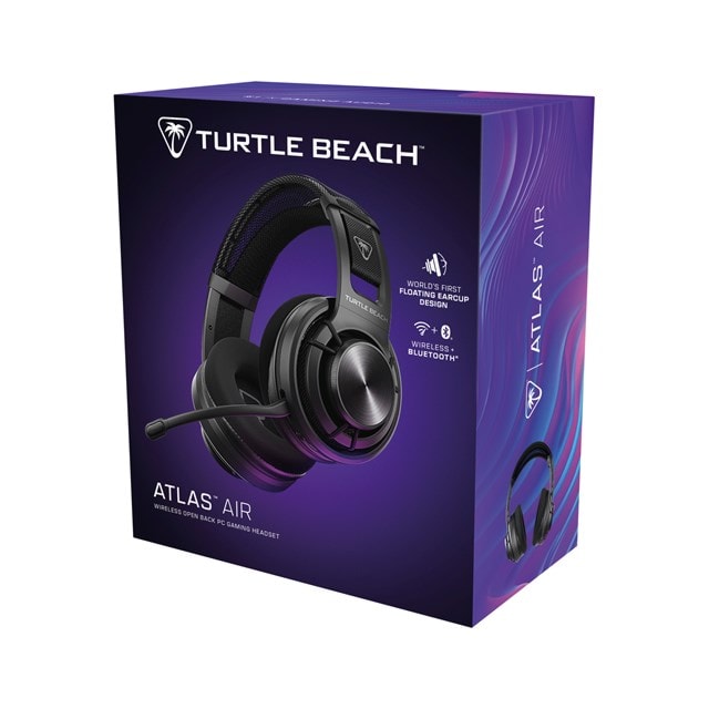 Turtle Beach Atlas Air Open Back Wireless PC Gaming Headset - Black - 8