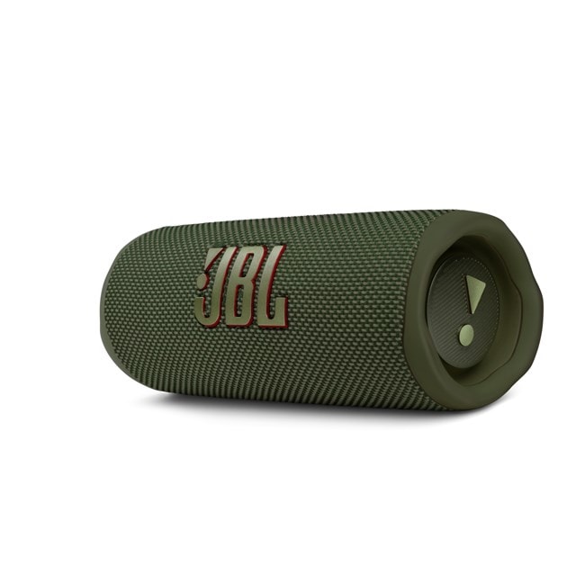 JBL Flip 6 Green Bluetooth Speaker - 2