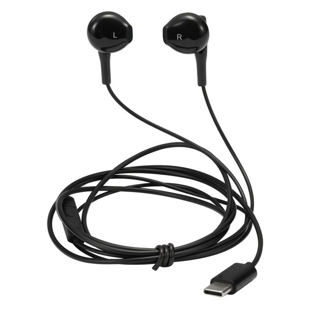 Streetz C210 Black USB-C Earphones - 4