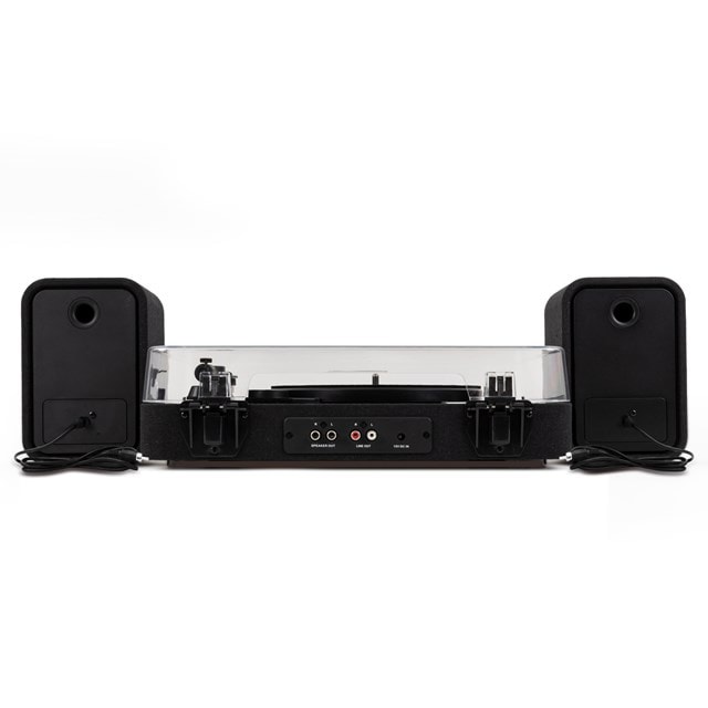House of Marley Revolution Black Bluetooth Turntable & Speakers - 3