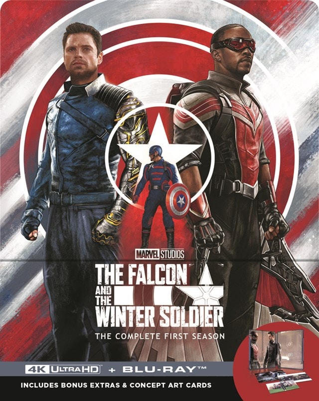 The Falcon and the Winter Soldier: The Complete First Season Limited Edition Steelbook - 2