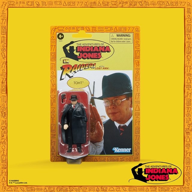 Toht Indiana Jones And The Raiders Of The Lost Ark Retro Collection Action Figure - 4
