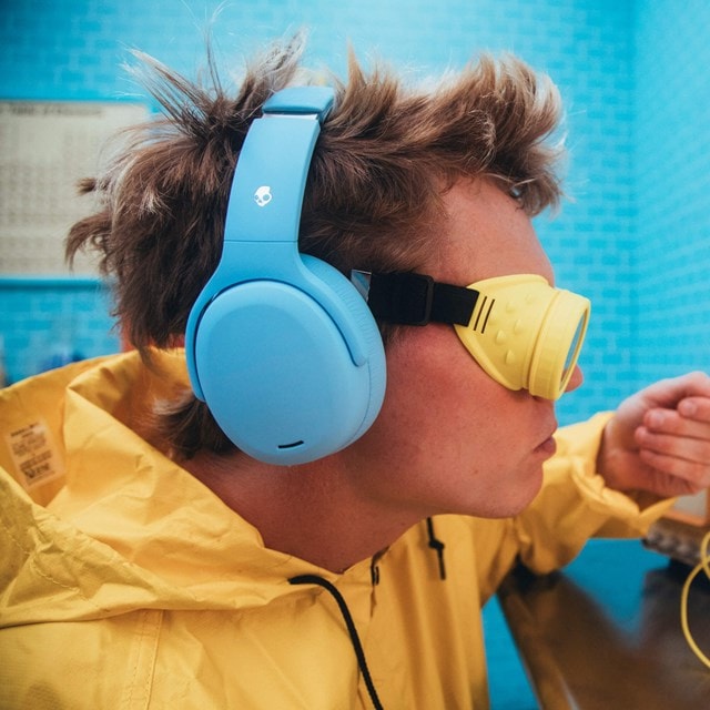 Skullcandy Crusher ANC 2 Preppy Blue Active Noise Cancelling Bluetooth Headphones - 8