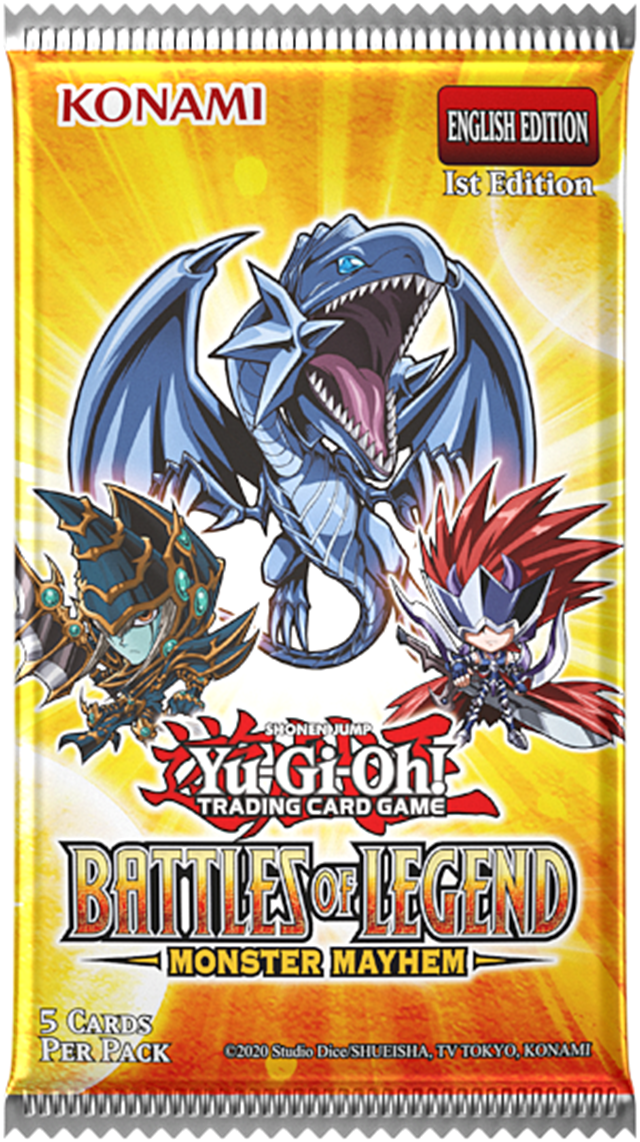 Battles Of Legend Monster Mayhem Booster Yu-Gi-Oh! Trading Cards Assortment - 2