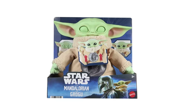 Pick-Me-Up Grogu The Mandalorian & Grogu Mattel Doll - 4