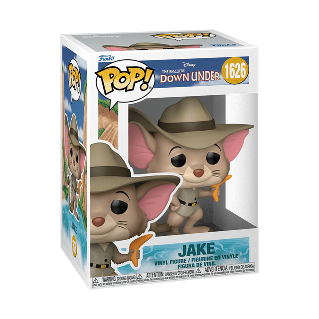 Jake With Boomerang 1626 Rescuers Down Under Funko Pop Vinyl - 2