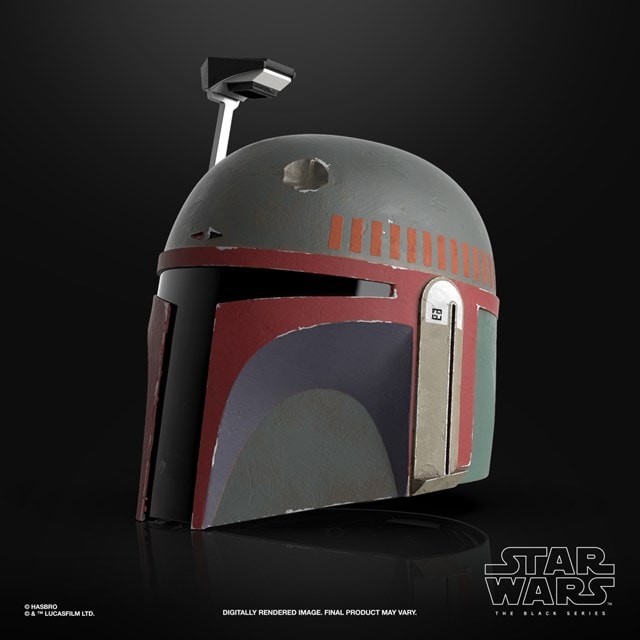 Boba Fett (Re-Armored) Premium Electronic Helmet: Star Wars Black Series - 2