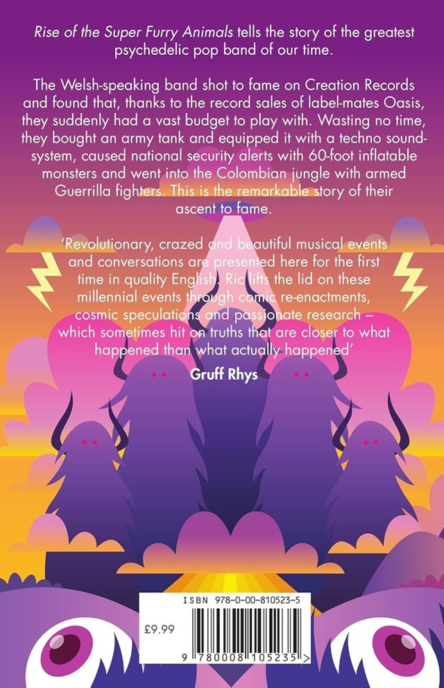 Rise Of The Super Furry Animals Paperback By Ric Rawlins - 2