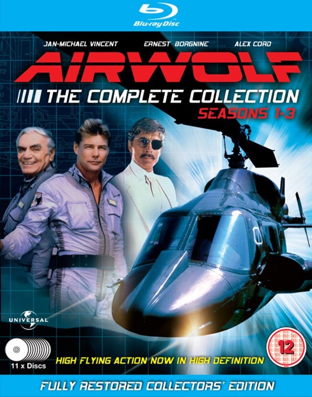 Airwolf Series 1 3 Blu Ray Box Set Free Shipping Over £20 Hmv Store