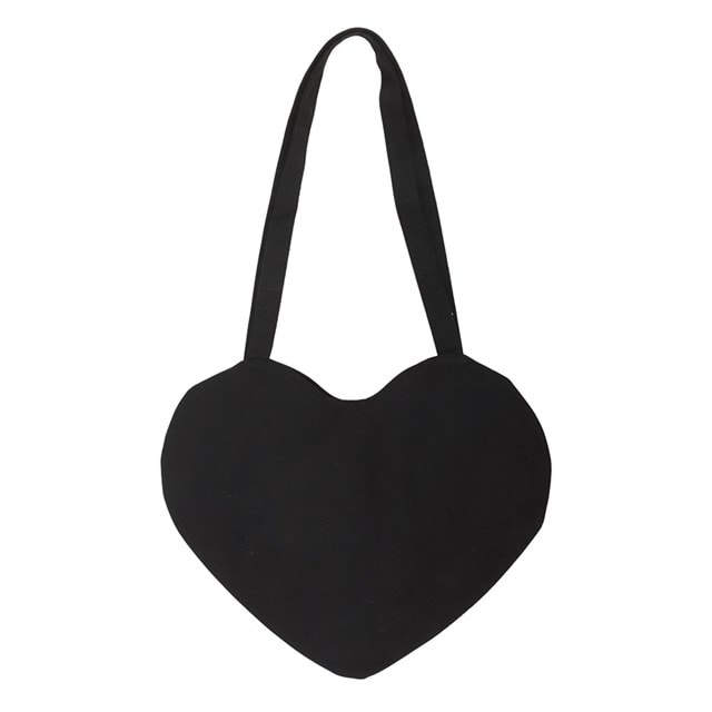 Burning Heart Satin Tote Bag - 3