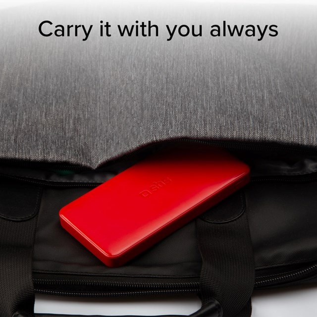SBS 10W Red 10000mAh Power Bank - 9