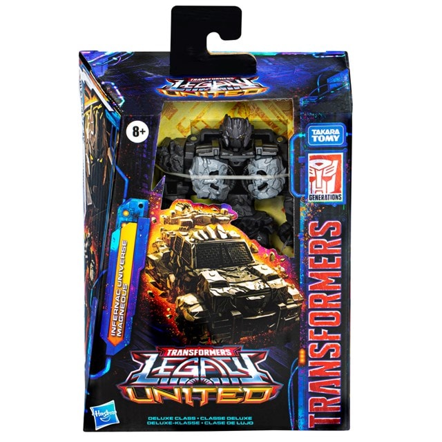 Transformers Legacy United Deluxe Class Infernac Universe Magneous Converting Action Figure - 16