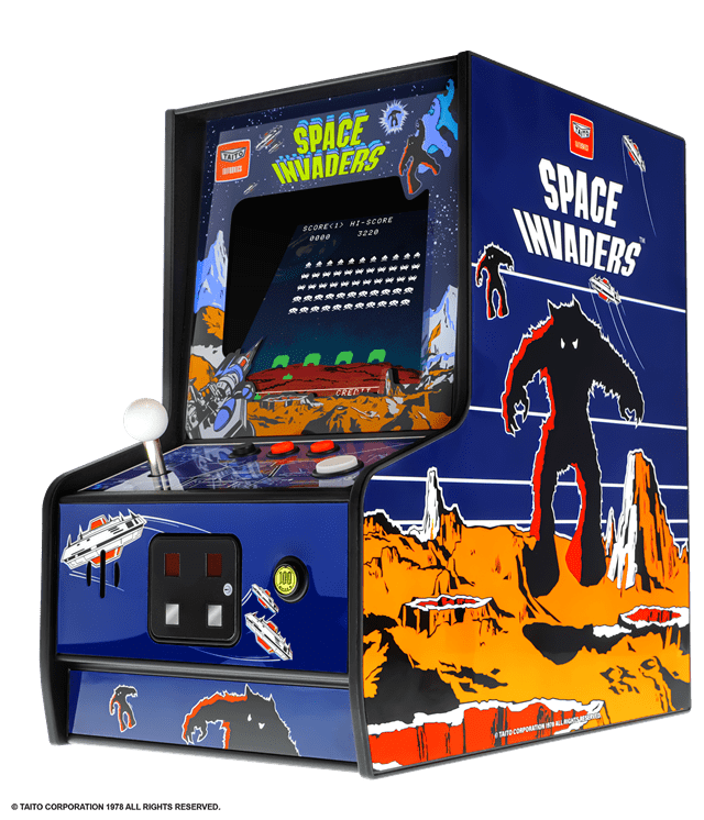 Micro Player Space Invaders Collectible Retro My Arcade Premium Edition - 1
