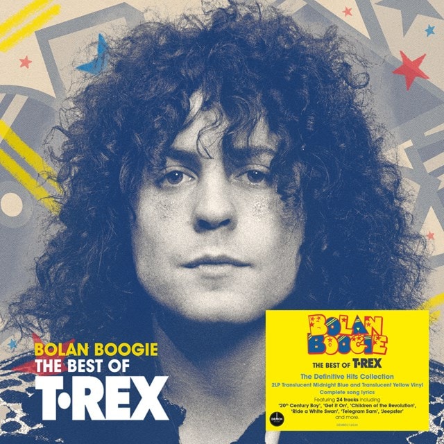 Bolan Boogie: The Best of T.Rex - Blue & Yellow 2LP - 1